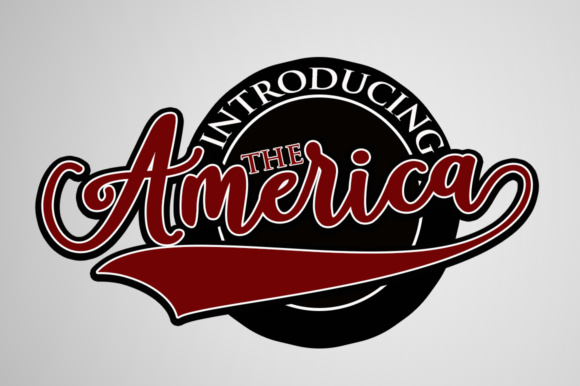 America Font: Bold Script Typography for Digital Marketing