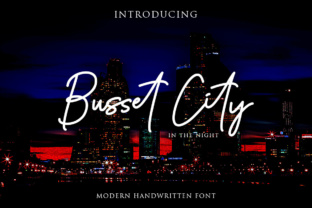 Busset City Font: Elevating Digital Brand Identity
