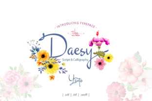 Daesy Script Font for Elegant Web Design and Branding