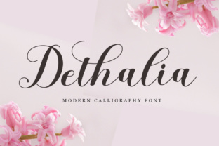 Dethalia Script: Modern Calligraphy Font Review