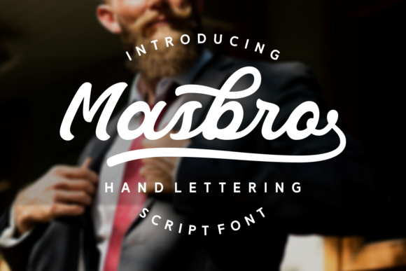 Discover the Elegance of Masbro: A Versatile Script Handwritten Font