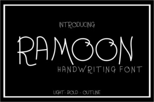 Discover the Unique Charm of Ramoon Font