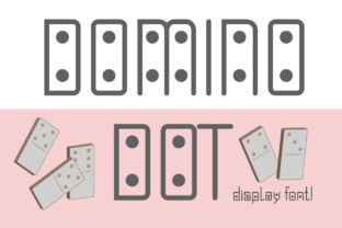 Domino Dot Duo: A Versatile Font for Elegant Editorial Design