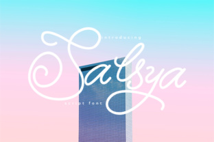 Enhance Your Brand with Salya: A Versatile Script Font