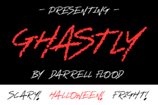 Ghastly Font Review for Horror Editorial Design