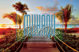 Muhaqu Duo Font: Elevate Digital Marketing Visuals