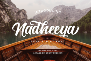 Nadheeya Script Font Review for Campaign Design