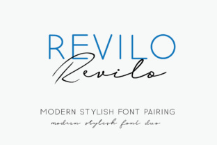 Revilo Duo: A Stylish Font for Modern Editorial Design