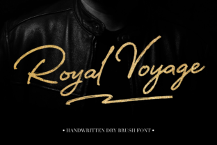 Royal Voyage Font: Handmade Script for Makers