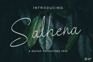 Salhena Font: Modern Script for Digital Branding