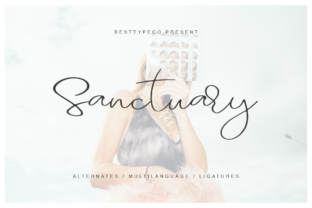 Sanctuary Font: Elegant Script for Editorial Design