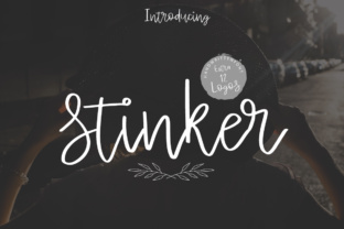 Stinker Font: Casual Script for Unique Brand Identity